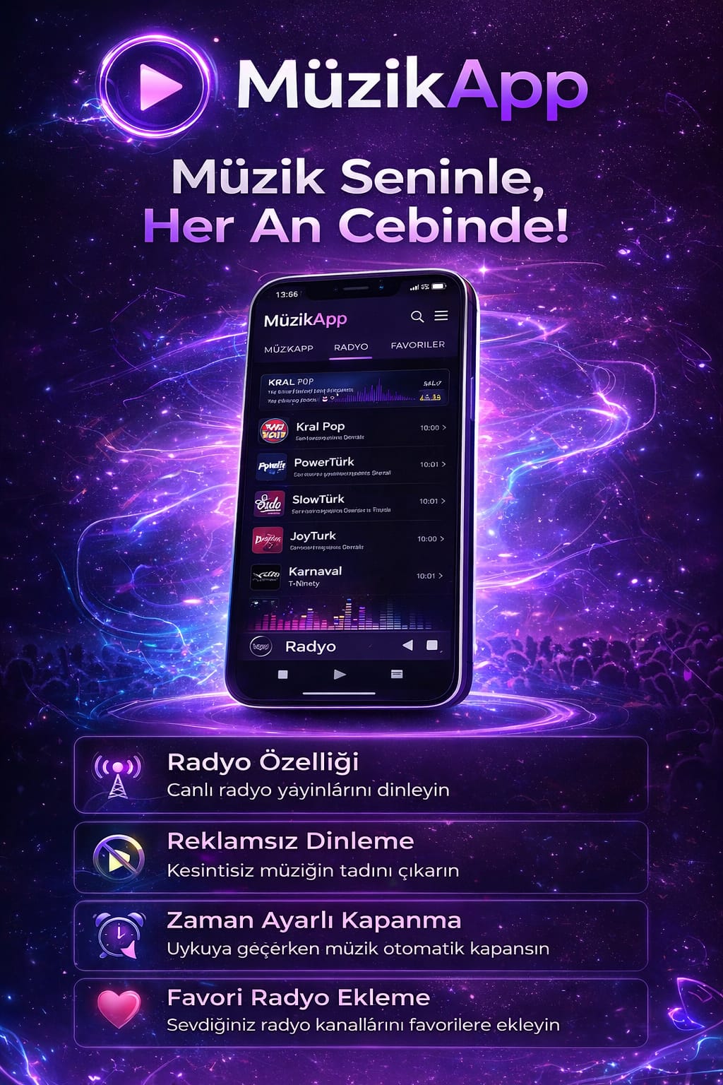 MuzikApp Uygulamamız Hakkında