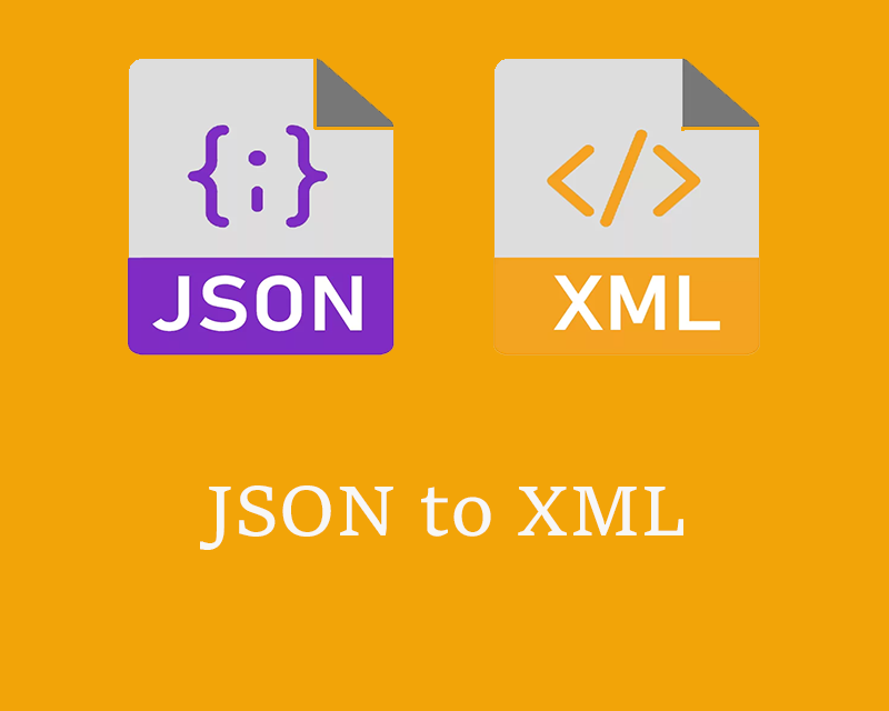 JSON to XML